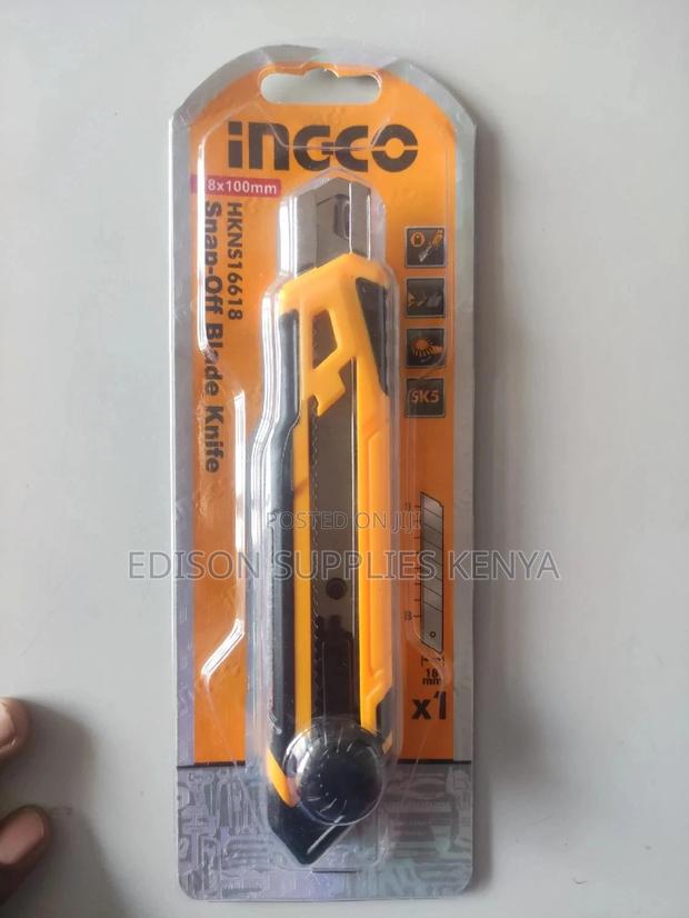 Utility Knife INGCO Snap-off Blade Knife SK5 Premium