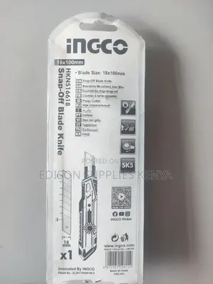 Utility Knife INGCO Snap-off Blade Knife SK5 Premium