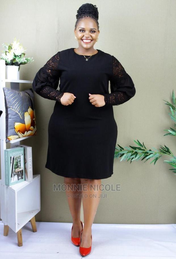 Black Shift Dress/ Maternity Dress