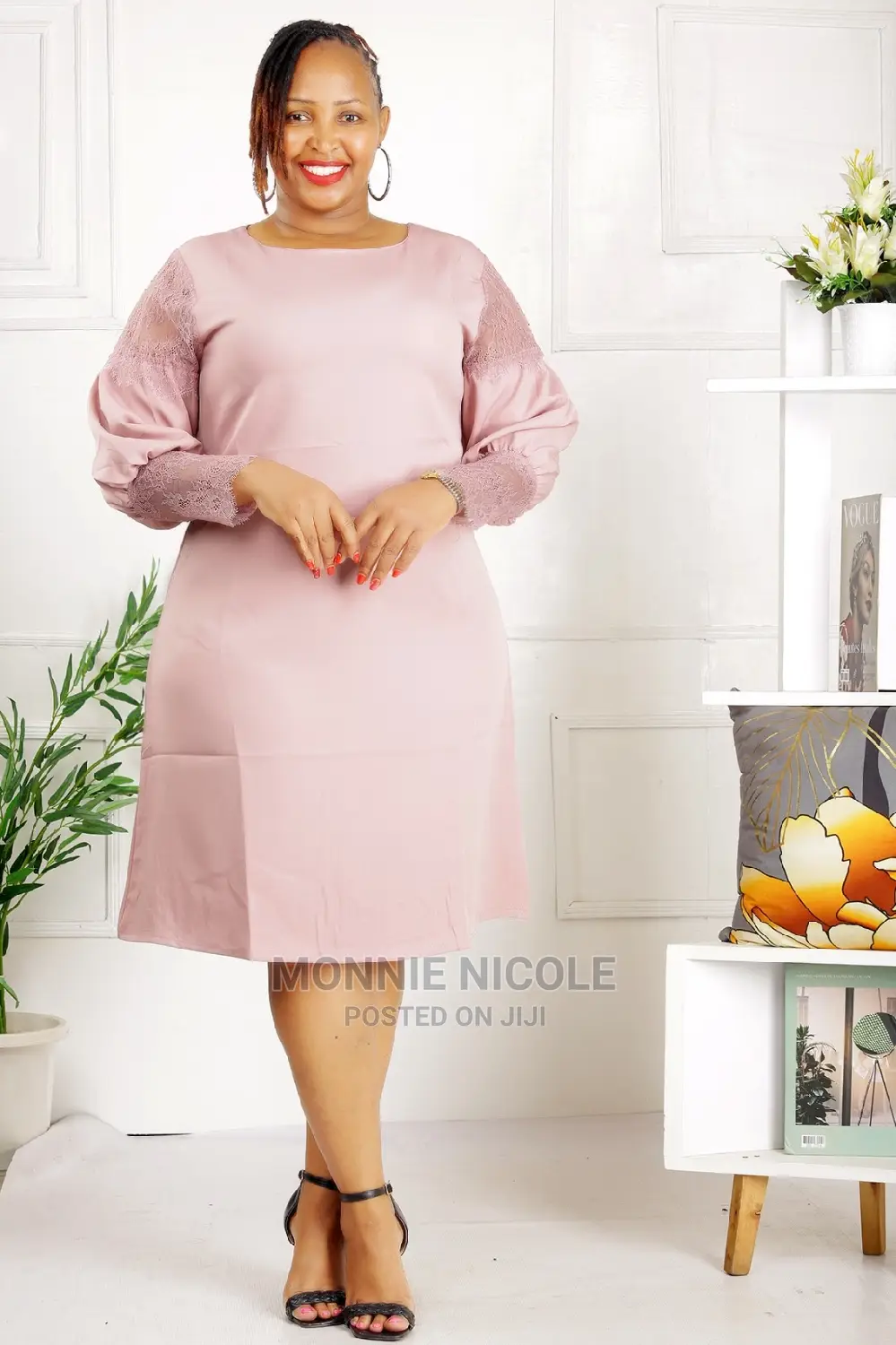 Black Shift Dress/ Maternity Dress
