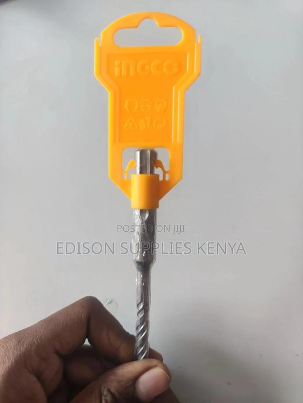 INGCO Hammer Drill Bit SDS Plus 6*110mm DBH1210601 - thumbnail 3