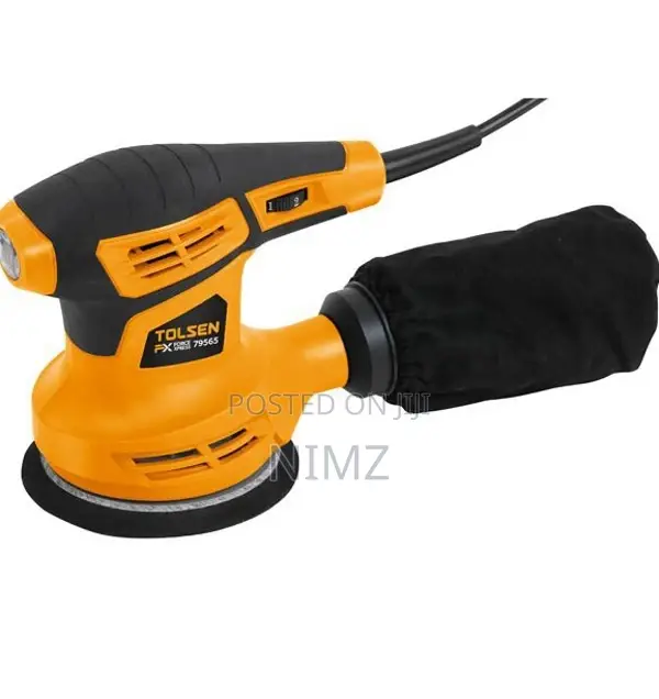 Tolsen Orbital Sander Tolsen + Free 3 Sand Papers + Dust Bag