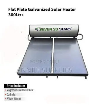 300L Flat Plate Water Heater Pressurized
