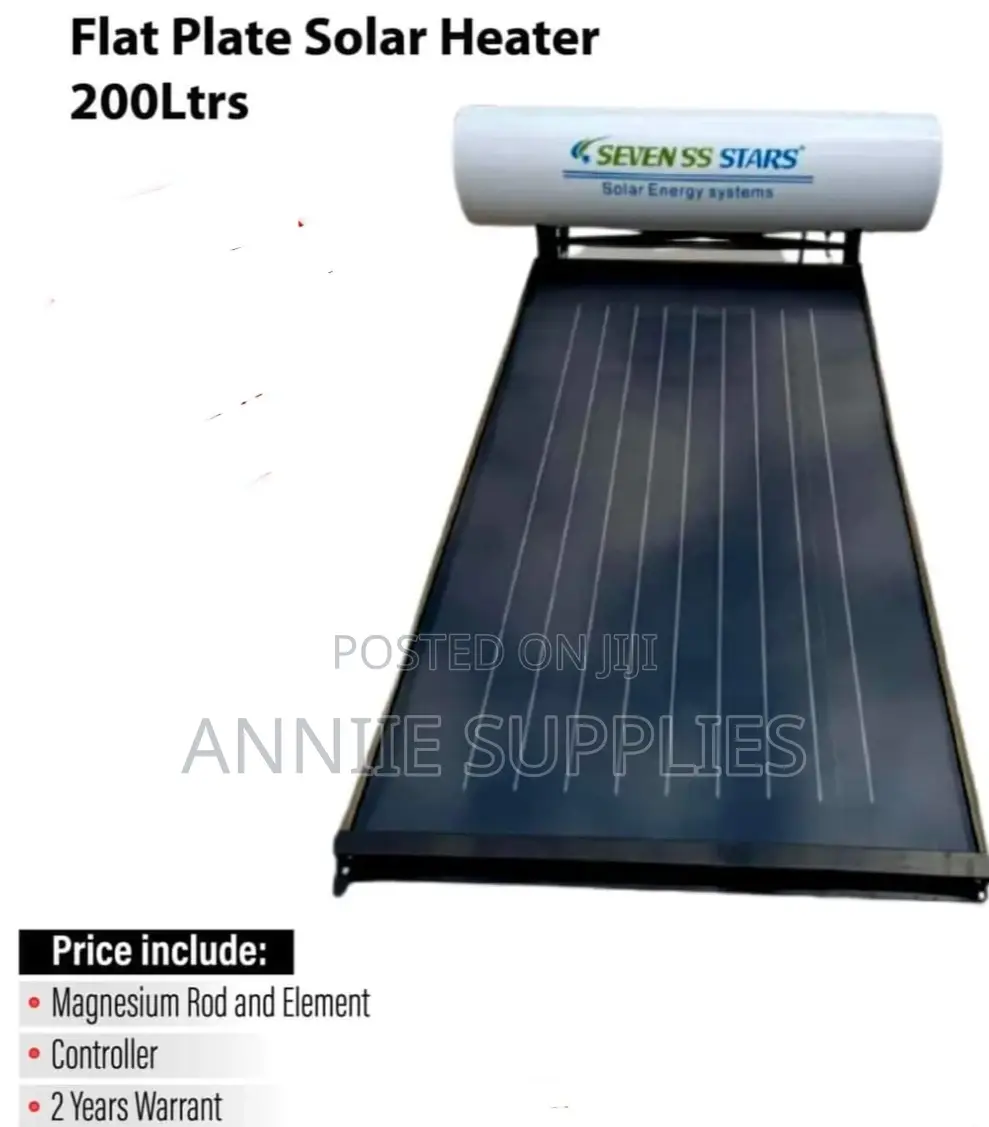 Flat Plate 200L Water Heater