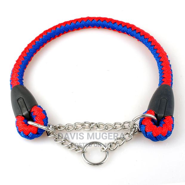 Braided Rope Half Chain Choke Collar - main view