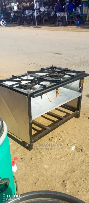 Commercial Two Burner Gas Grill Jikos