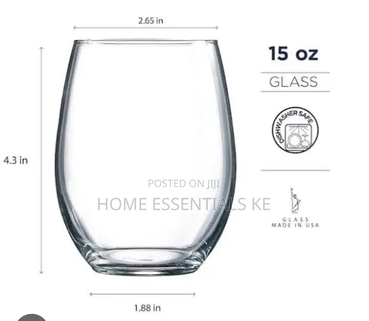 Oval Glasses 6pcs
