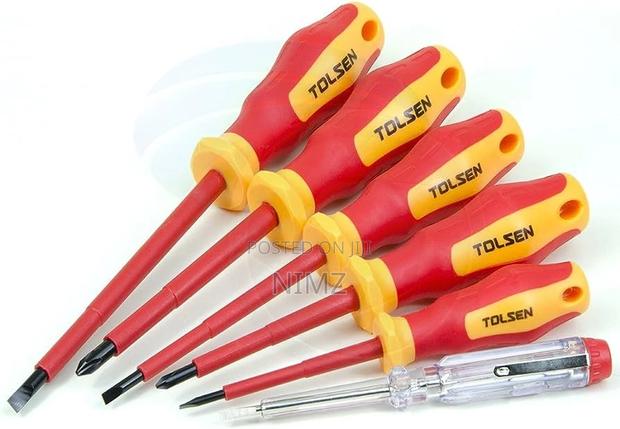 Tolsen 6PCS Screwdrivers Tools Set VDE Insulated - main view