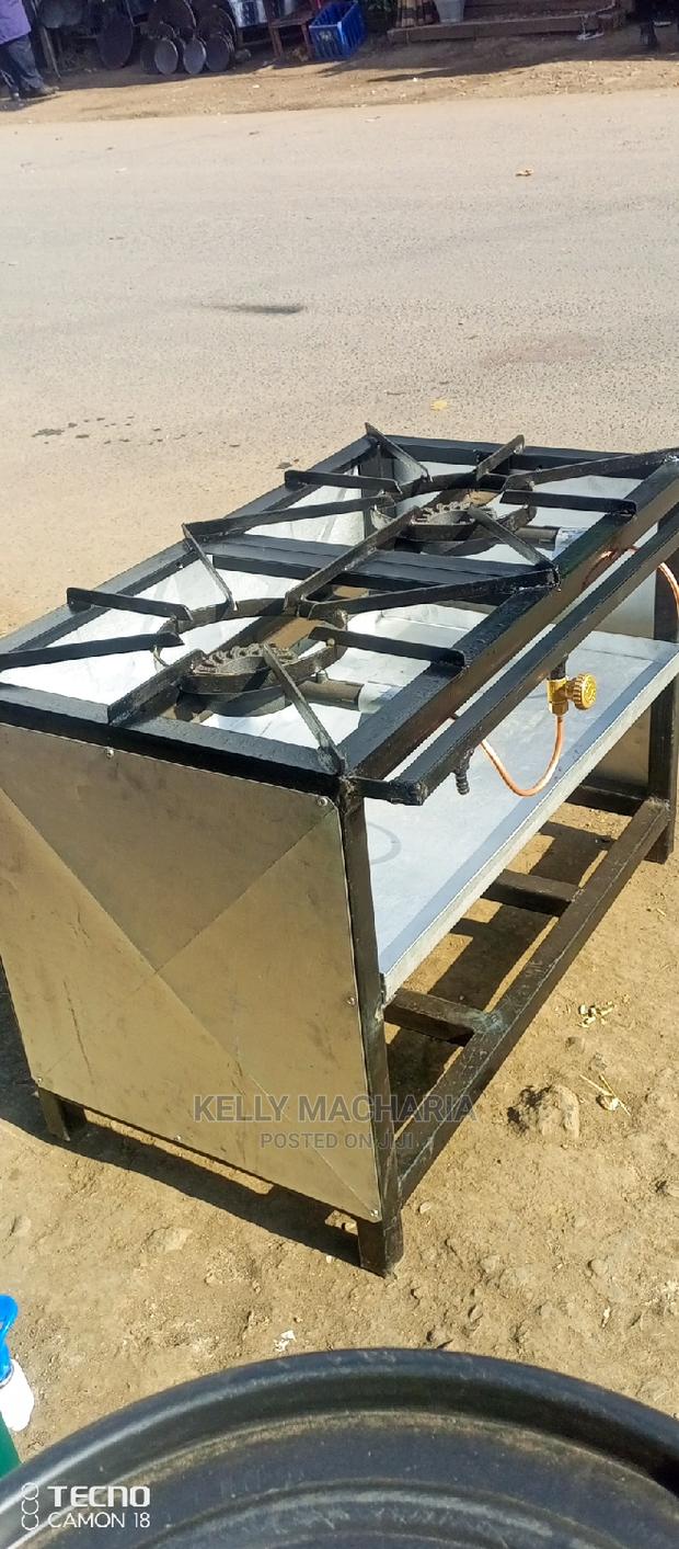 Closed Two Burner Gas Grill Jikos - thumbnail 3