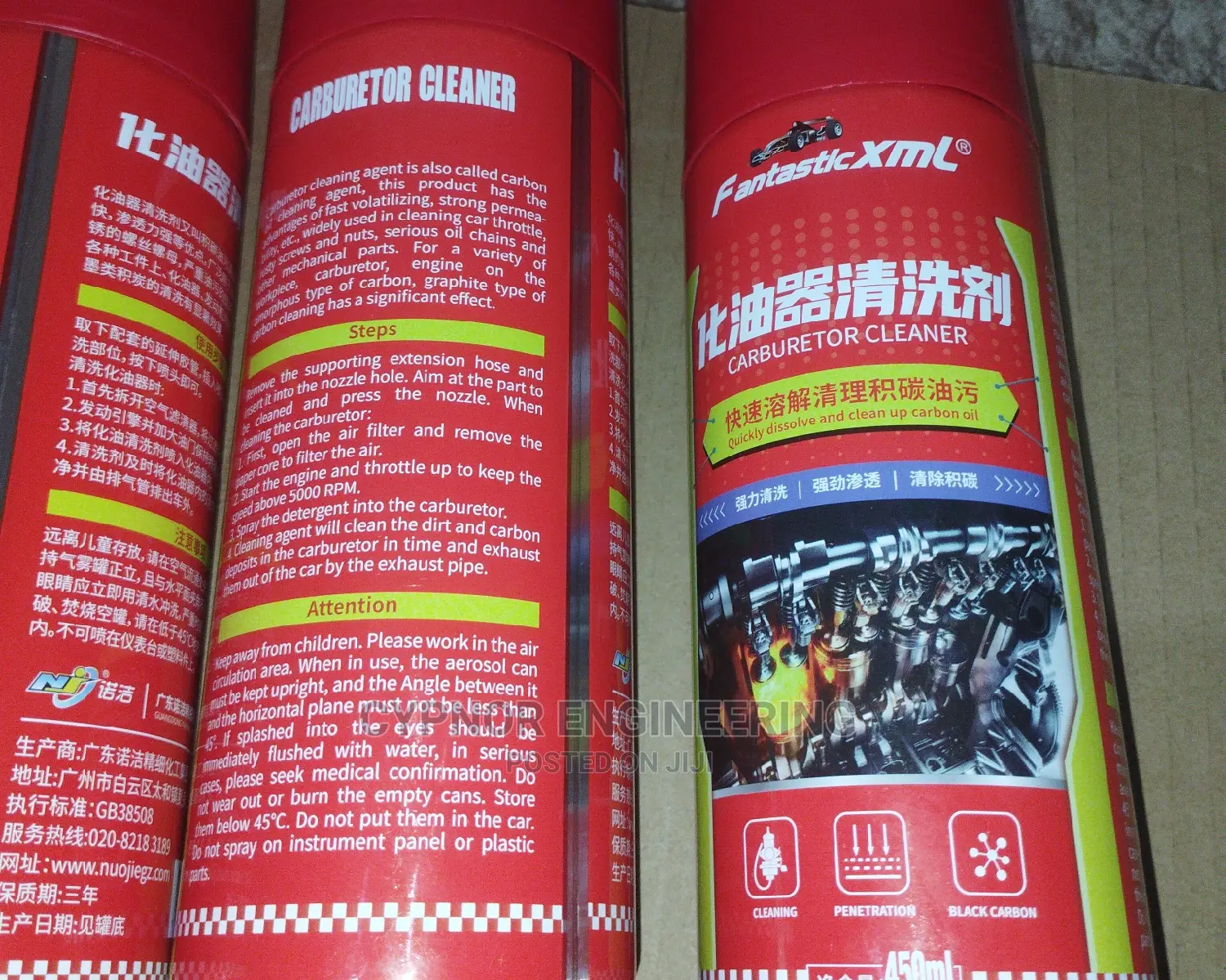 Carburetor Engine Cleaner