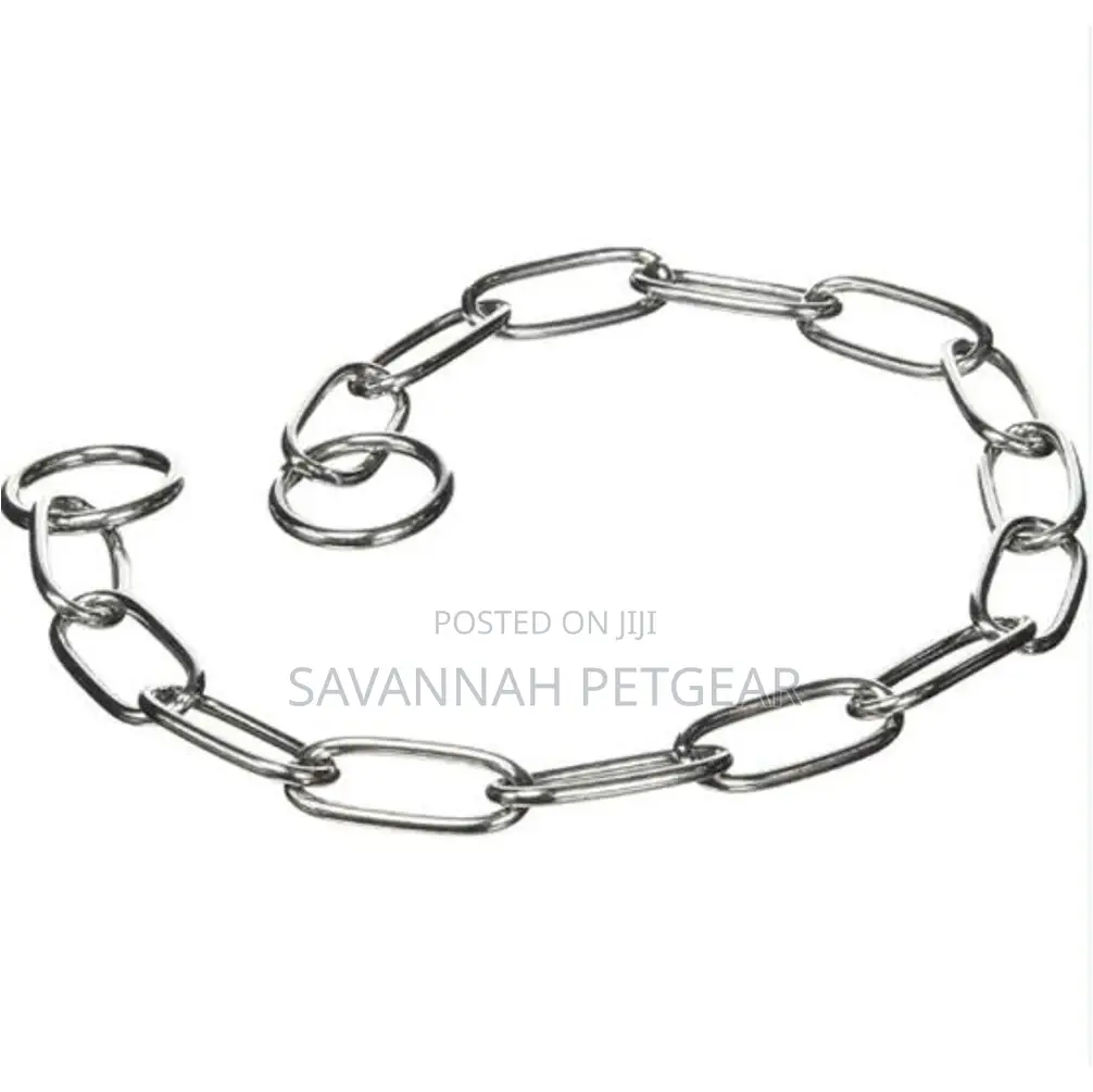 Choke Chain Made From Pure Stainless Steel