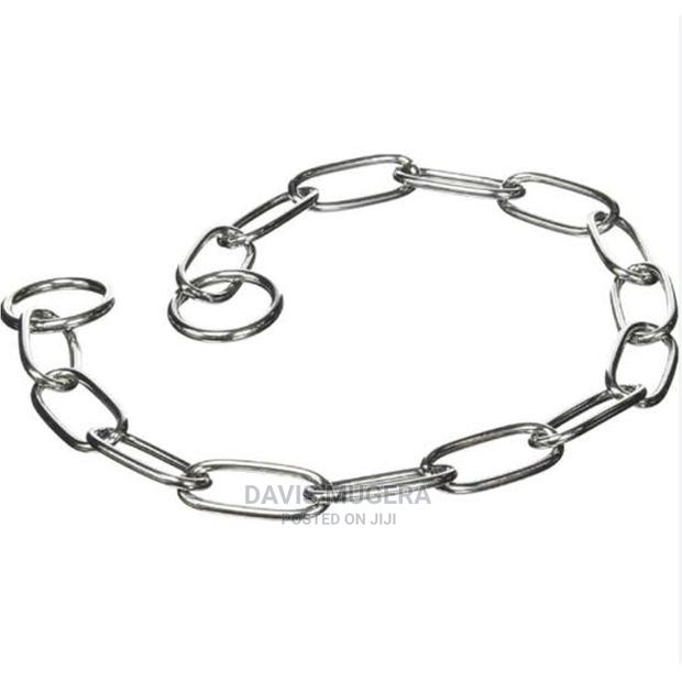 Choke Chain Made From Pure Stainless Steel - main view