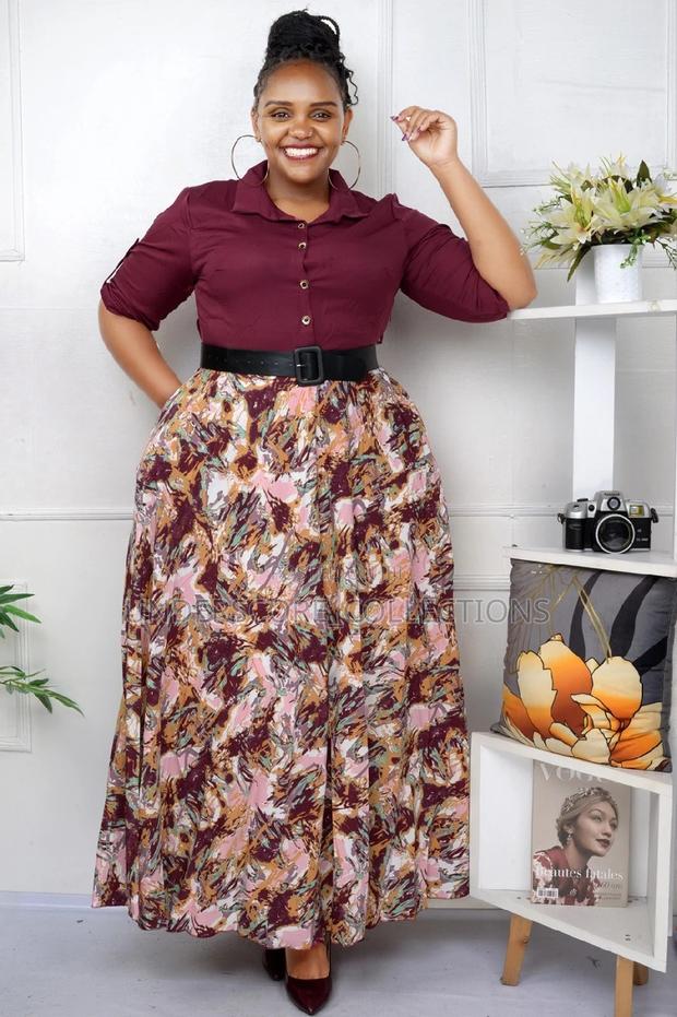 Executive Ladies Unique Maxi Dresses - main view