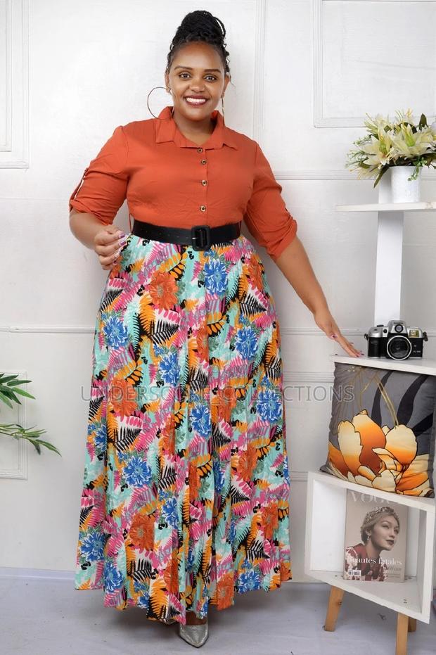 Executive Ladies Unique Maxi Dresses - thumbnail 2