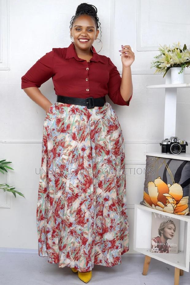 Executive Ladies Unique Maxi Dresses - thumbnail 4