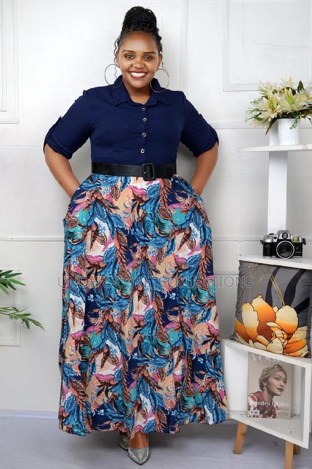 Executive Ladies Unique Maxi Dresses - thumbnail 5