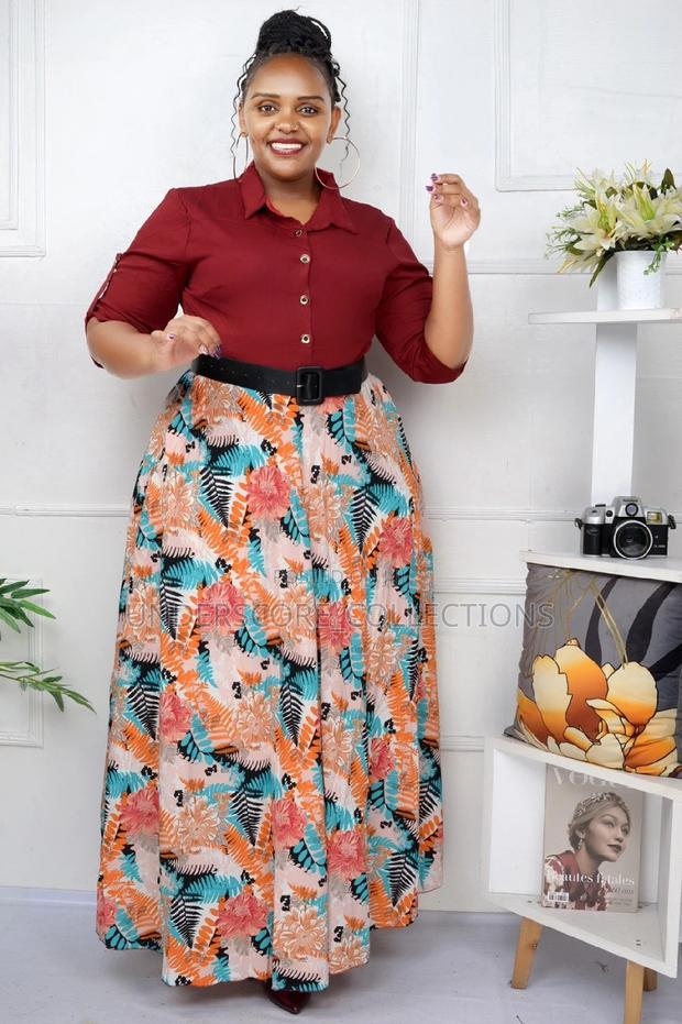 Executive Ladies Unique Maxi Dresses - thumbnail 6