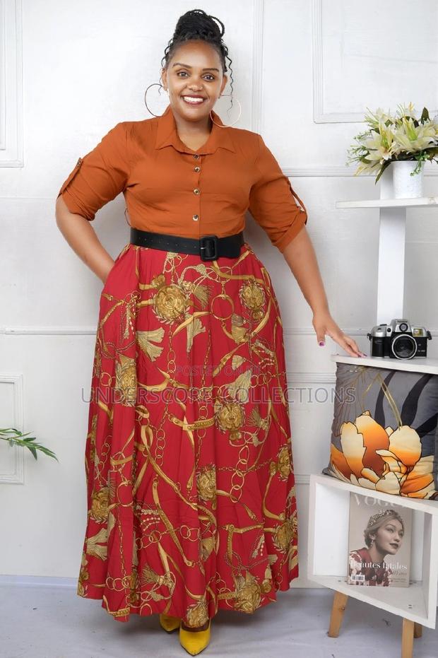 Executive Ladies Unique Maxi Dresses - thumbnail 7