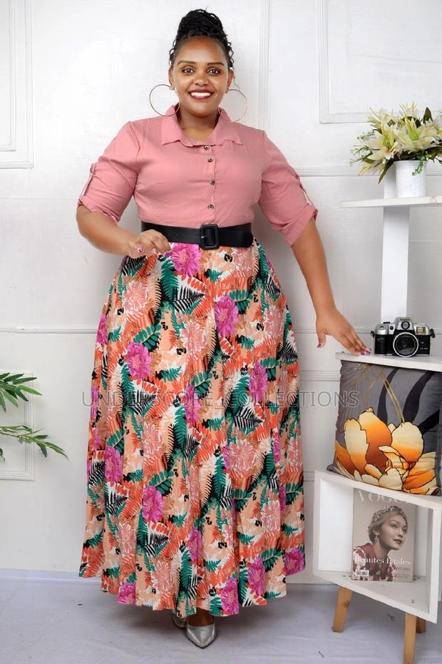 Executive Ladies Unique Maxi Dresses - thumbnail 9