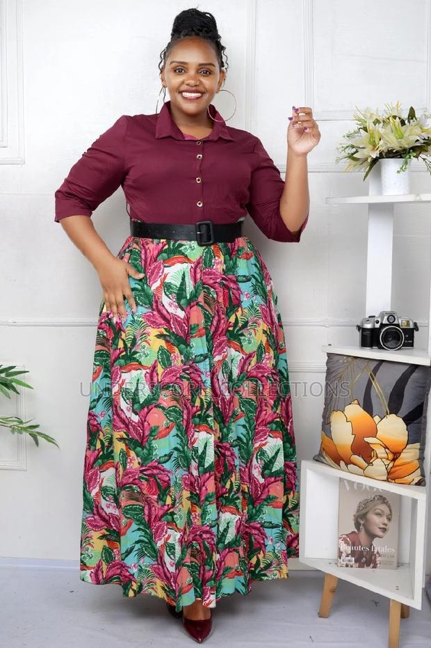 Executive Ladies Unique Maxi Dresses - thumbnail 11