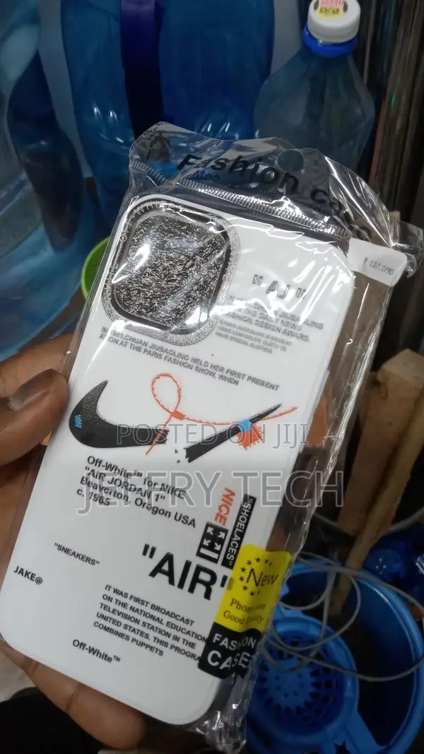 For iPhone 12 Pro Off-White Nike Frosted Phone Case 12pro