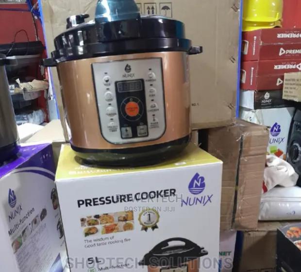 Nunix Electric Pressure Cooker Rice Cooker 6L PC-77. - main view