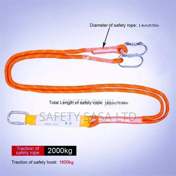 Full Body Safety Harness Belt With Shock Absorber - thumbnail 4