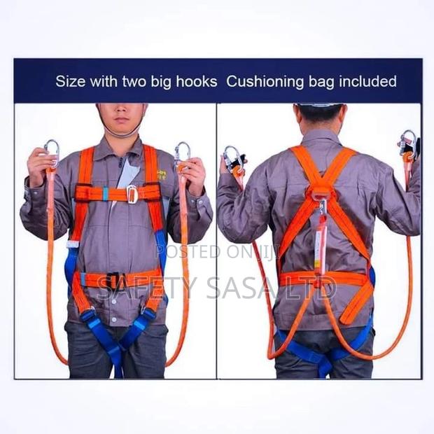 Full Body Safety Harness Belt With Shock Absorber - thumbnail 2