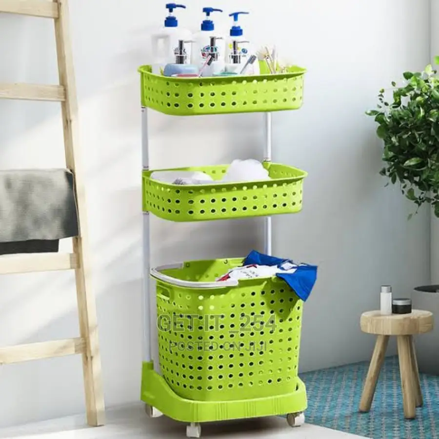 3 Tier Laundry Basket
Light Green Remaining