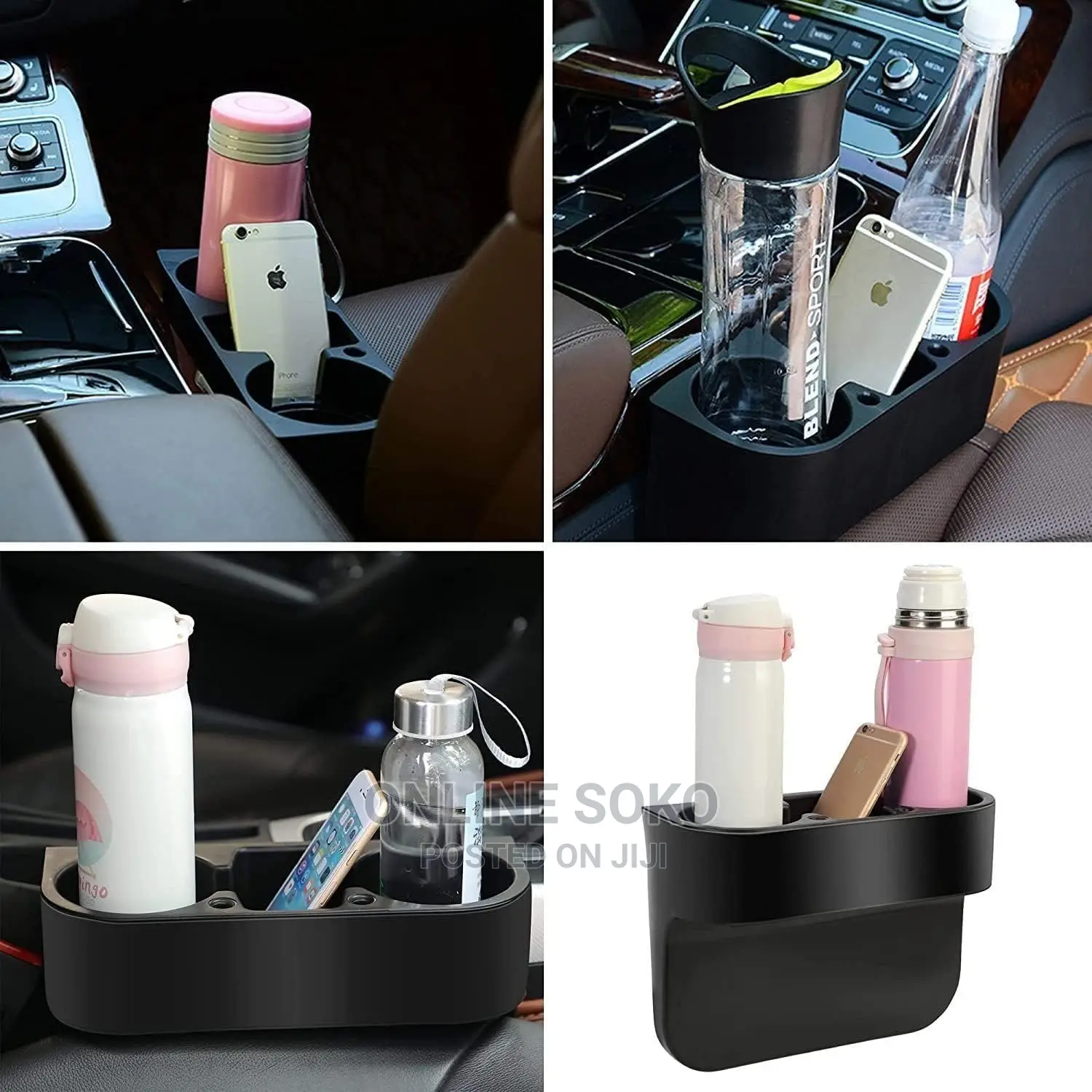 Multifunctional Space Gap Car Cup Holder Mobile Phone Holder