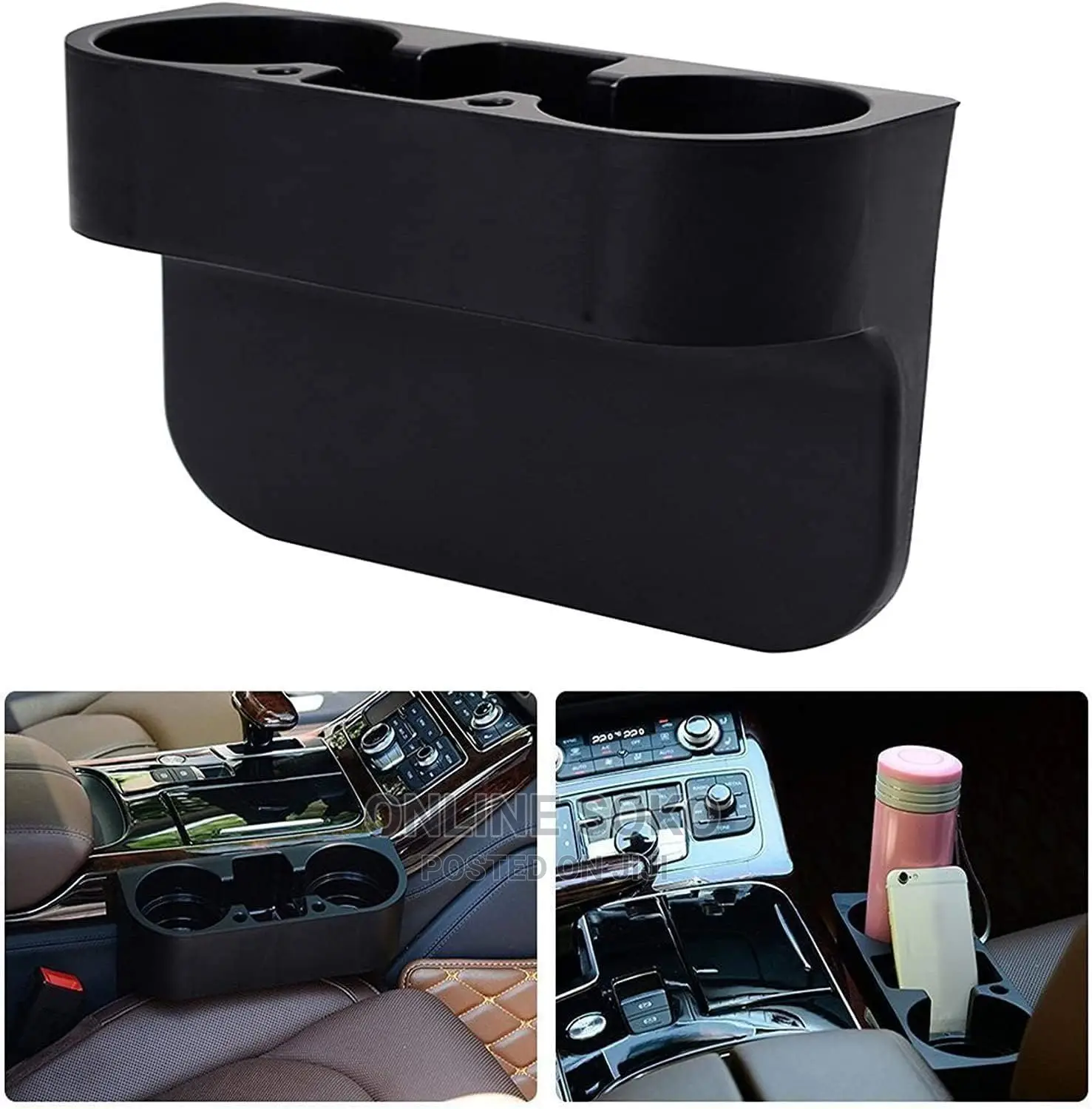 Multifunctional Space Gap Car Cup Holder Mobile Phone Holder