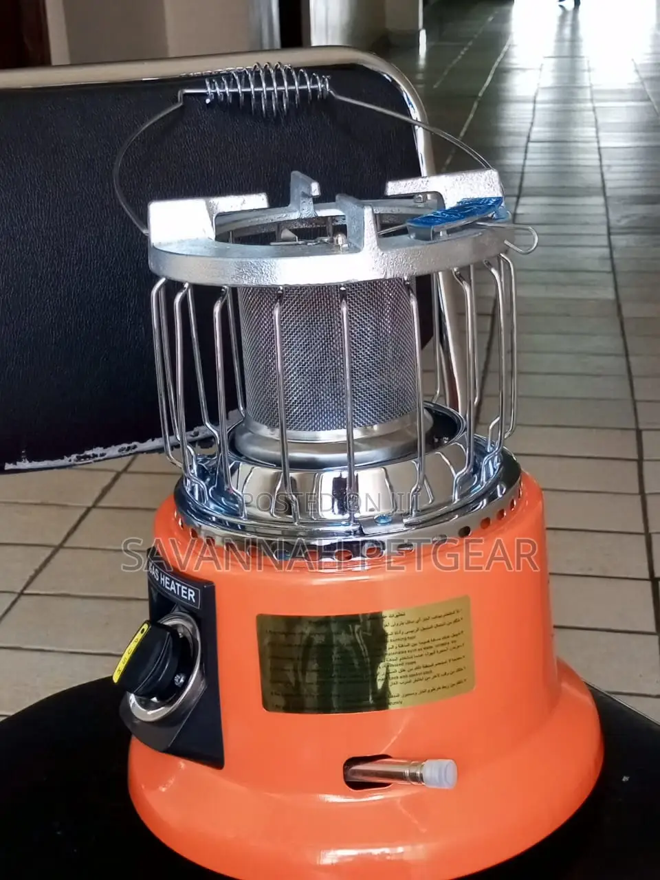 Gas Heater for Brooding Can Brood Up to 1,200 Chicks