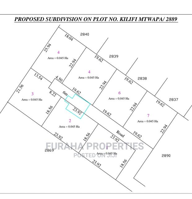For Sale Several One Eighth Acre Plots Mtwapa - thumbnail 3