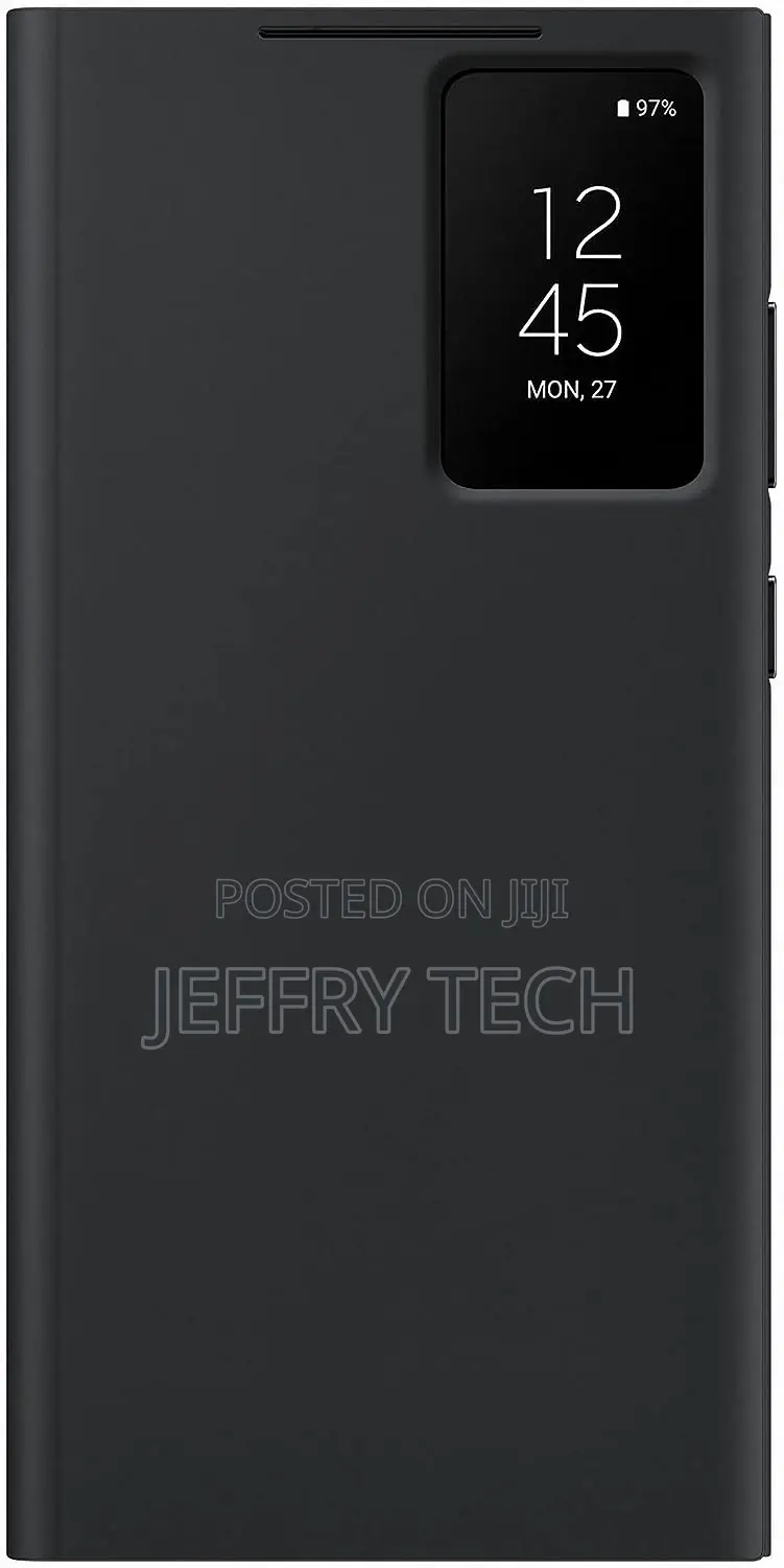SAMSUNG Galaxy S23 Ultra Smart View Wallet Case Black, Laven