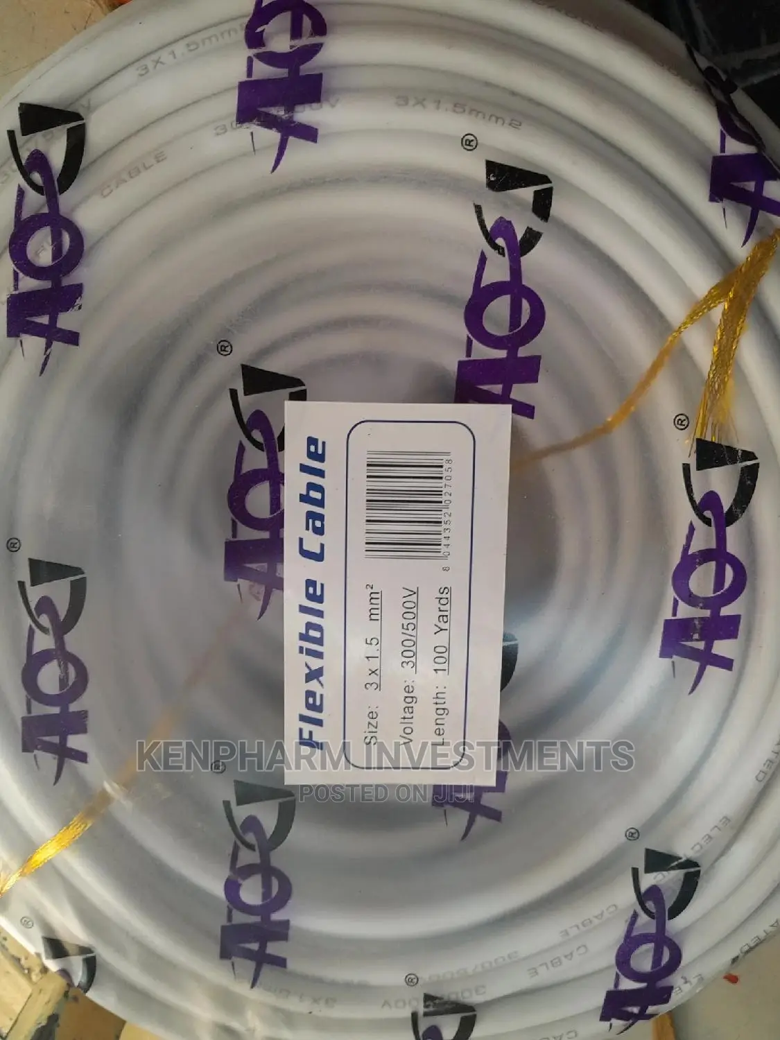 1.5 Mm Flex Cable 3 Core