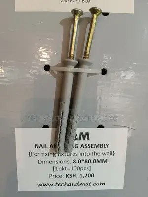 Nail and Plug Assembly 80mm