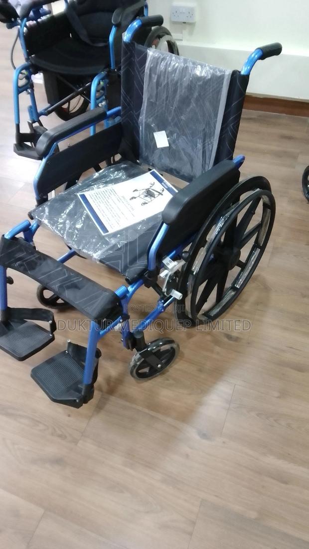 Heavy Duty Wheelchair, 50cm Seat Width - thumbnail 2