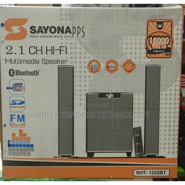 Sayona Subwoofer 1253bt 2.1ch 16000W