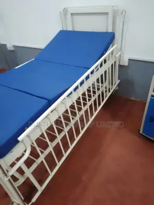Children Manual Single Crank Hospital Bed With Mattress