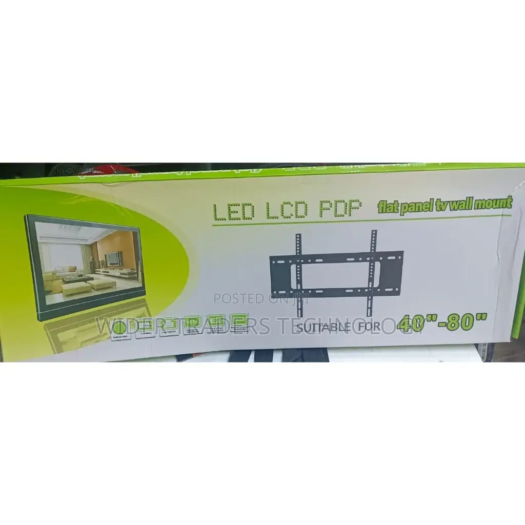 Heavy Fixed Wall Mount for 40_80 Inches Tv