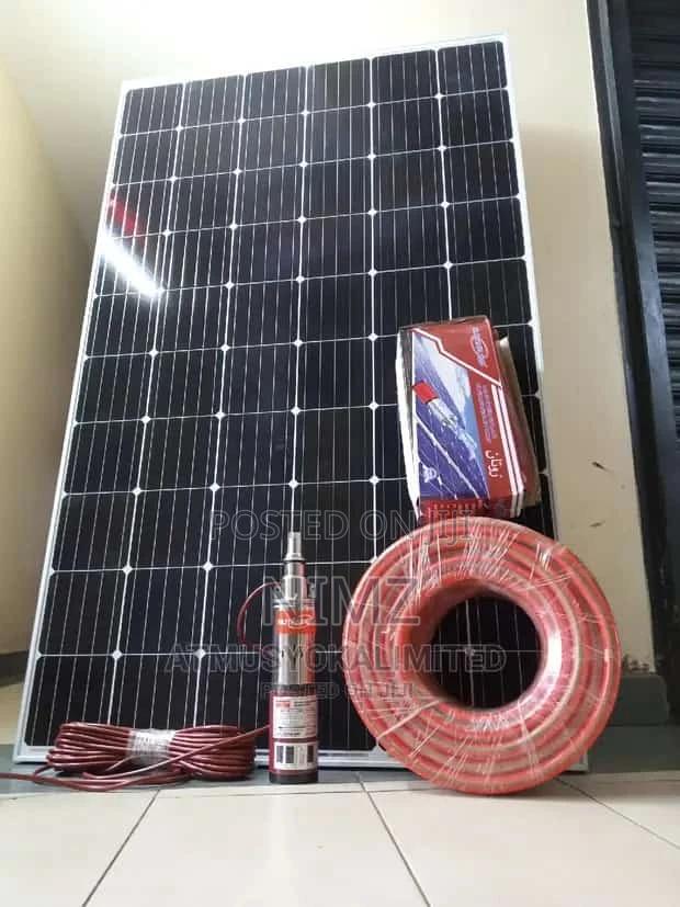 Rutan 50m DC Water Pump With Solar Panels