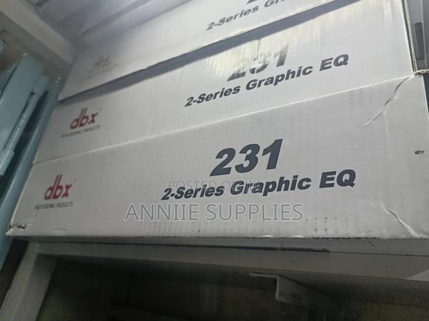 DBX Graphic 231 Graphic Equilizzer - main view