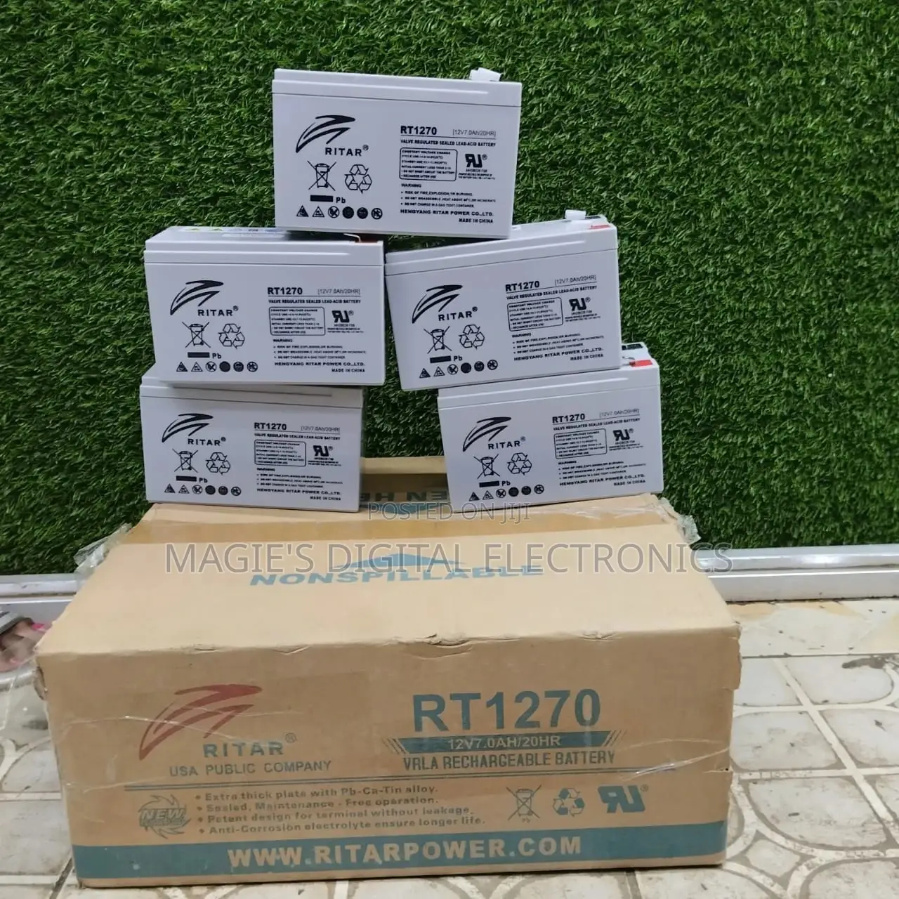 Ritar Backup Battery 12v 7ah