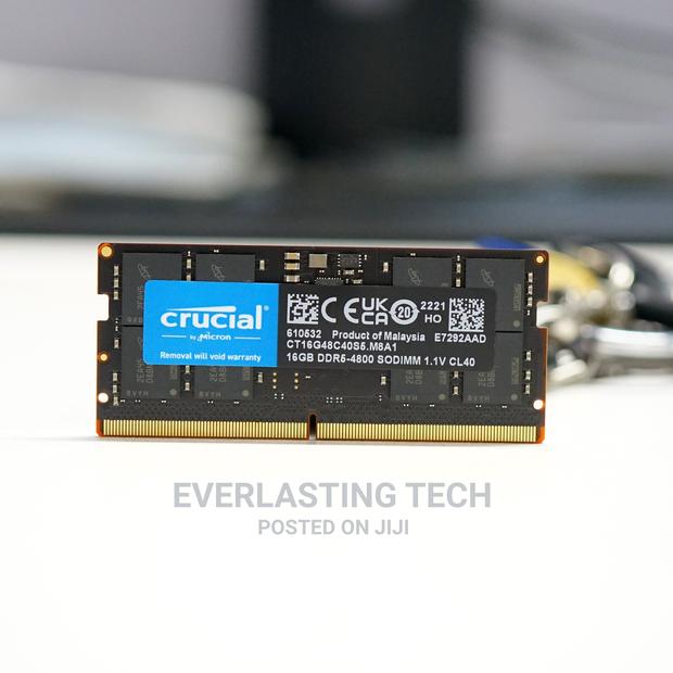 Crucial Laptop RAM DDR5 16GB 4800