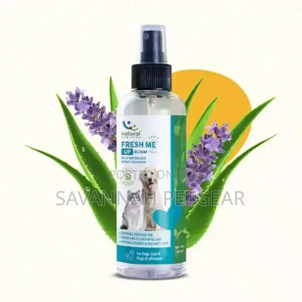 FRESH ME UP BLOOM Waterless Spray Cleanser for Dogs, Cats