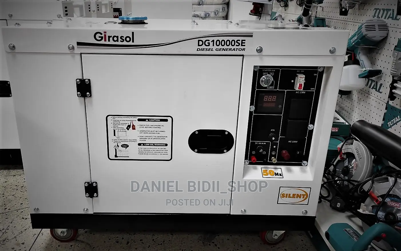 Dg10000se 10kva Silent Diesel Generator With Ats. in Nairobi Central