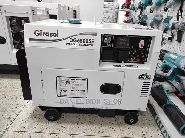 Dg6500se 7.5kva Silent Diesel Generator With Ats. - main view
