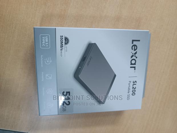 512gb SSD !! 512gb External Portable SSD (Usb 3.1 Type C) - main view