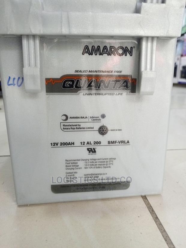 Amaron Quanta 12V 200ah SMF VRLA Battery - thumbnail 4