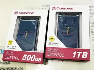 Transcend Portable External SSD 1TB
